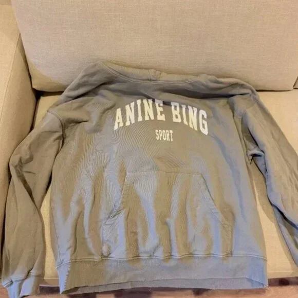ANINE BING Harvey Hoodie Size: L - Picture 4 of 6